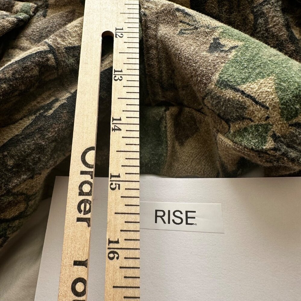 Vintage Ocoee Mens Trebark Camo Outdoor 6 Pocket Cargo Pants 38 100% Cotton - Picture 10 of 12